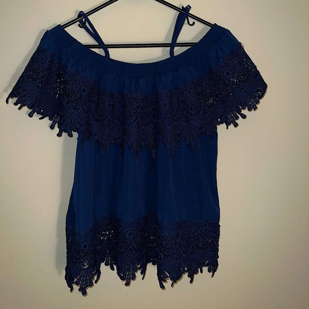 |No Boundaries| Dressy Off the Shoulder Shirt